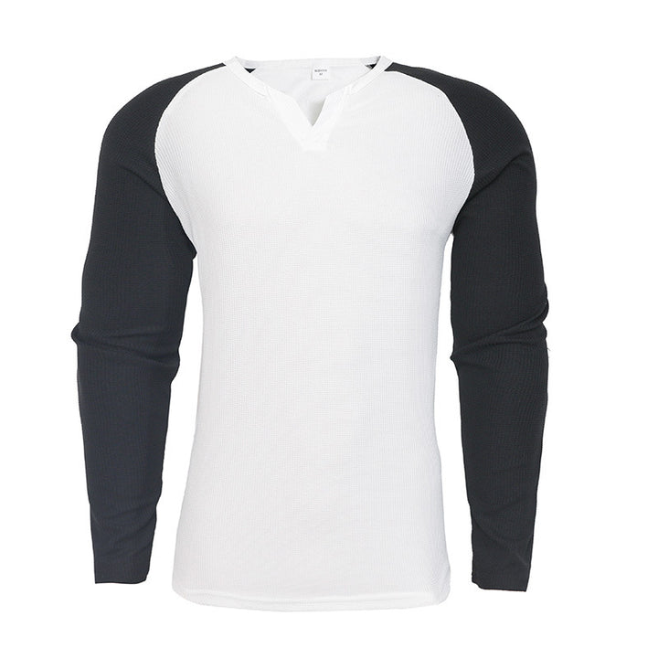 Men's Long Sleeve Shirt with Innovative Structure Design Lisslune