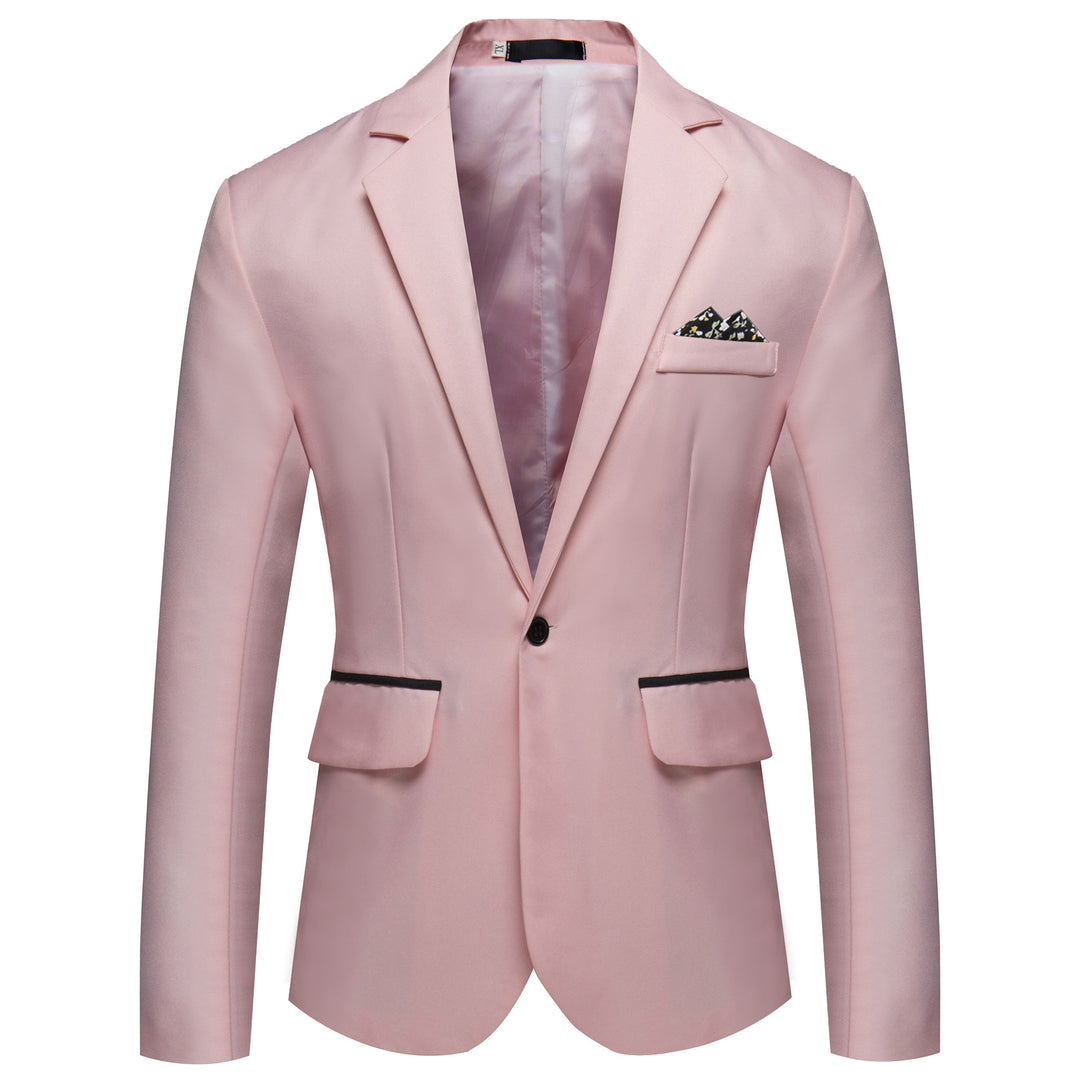 Men's fashionable and elegant suit jacket with satin finish Lisslune