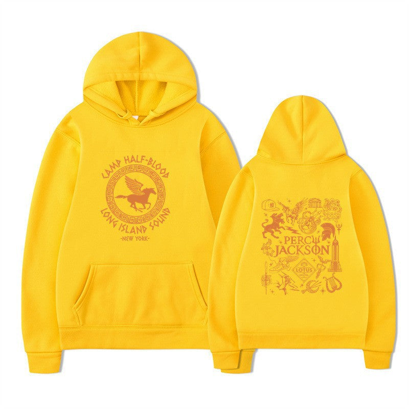 Women's hoodie with artistic mythology print Lisslune