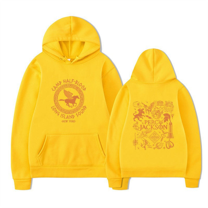 Women's hoodie with artistic mythology print Lisslune
