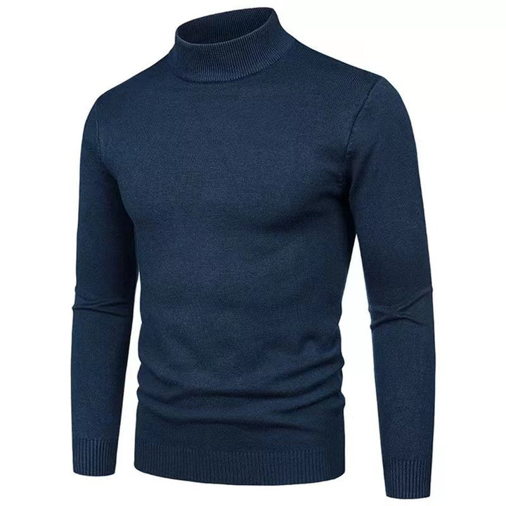 Men's turtleneck sweater made of high-quality knit material Lisslune