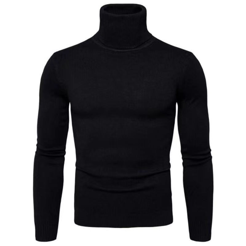 Men's turtleneck sweater made of high-quality cotton Lisslune
