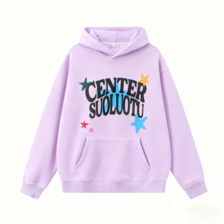 Women's hoodie with creative print Lisslune