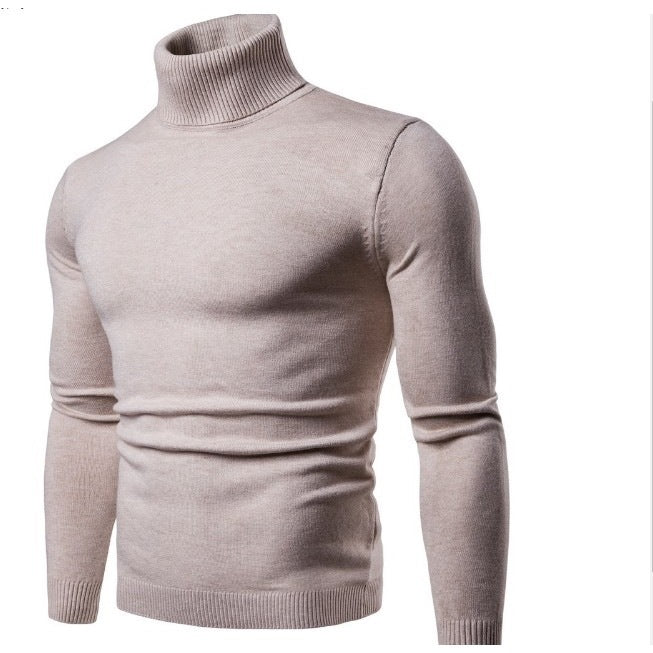 Men's turtleneck sweater made of fine merino wool Lisslune