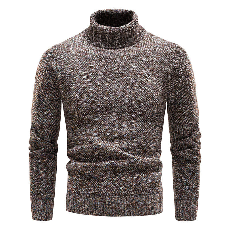 Men's turtleneck sweater made of high-quality wool Lisslune