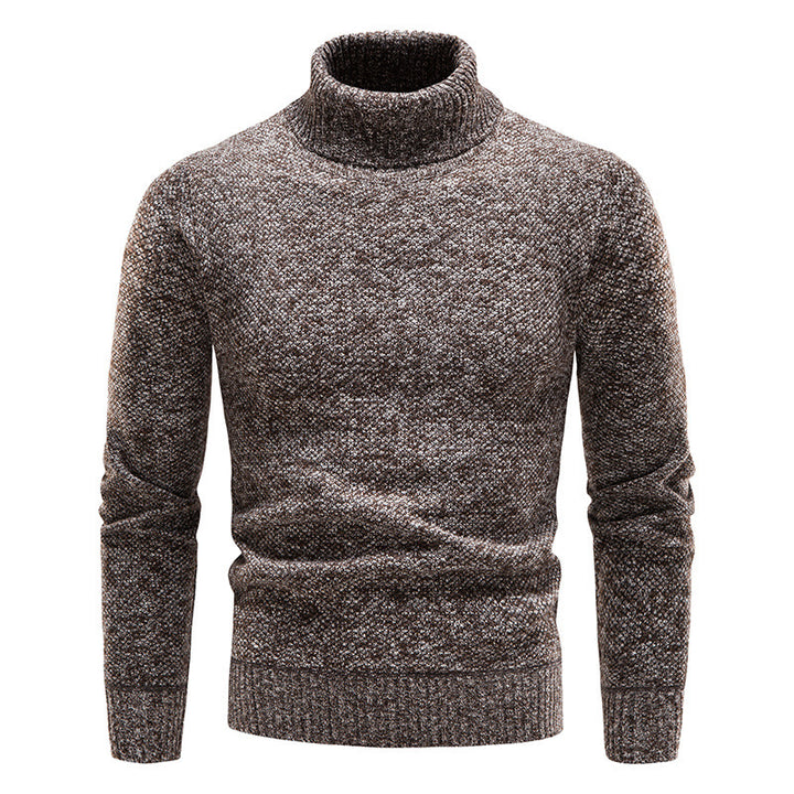 Men's turtleneck sweater made of high-quality wool Lisslune