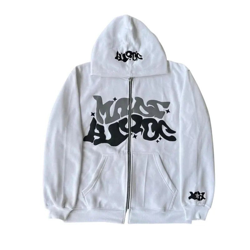 Women Hoodie with unique graffiti design Lisslune