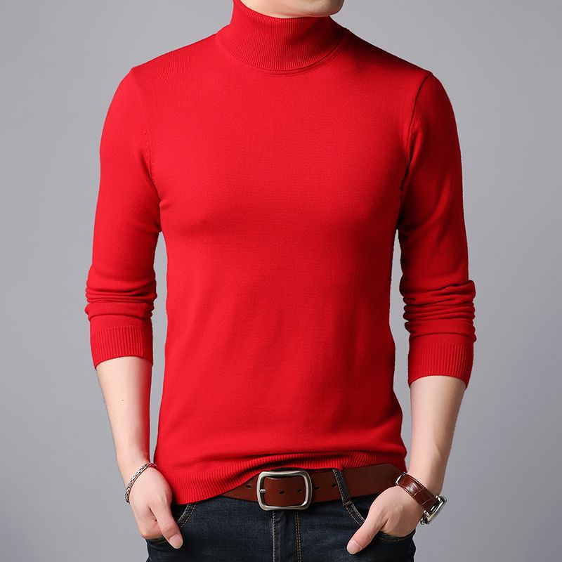 Men's Turtleneck Sweater Lisslune