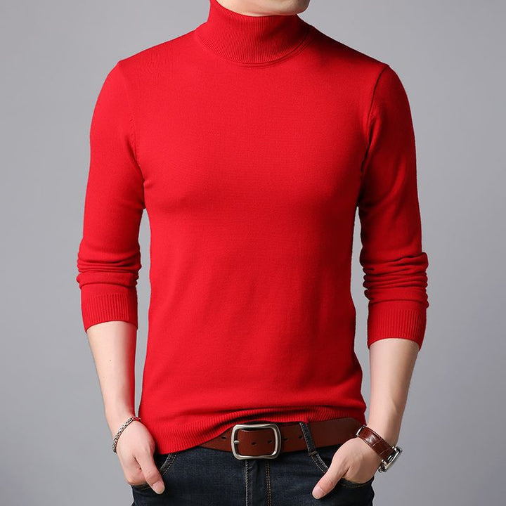 Men's Turtleneck Sweater Lisslune