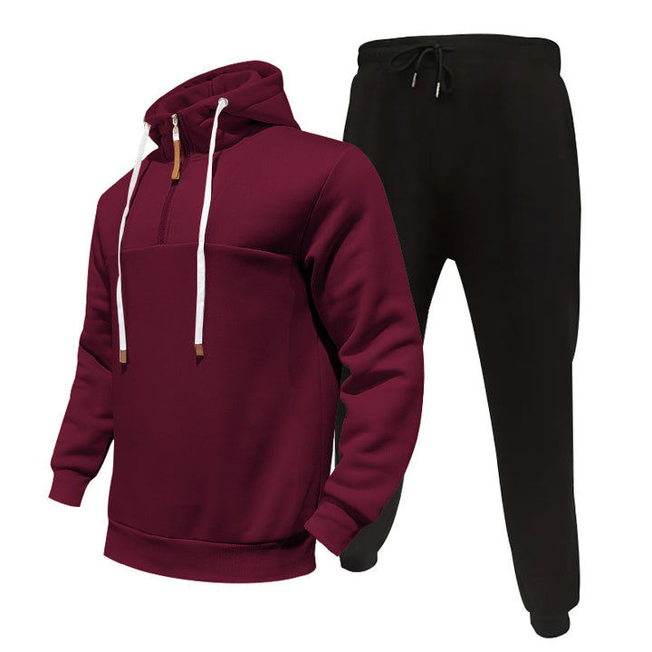 Men's Hoodie and Cargo Jogging Pants Set Lisslune