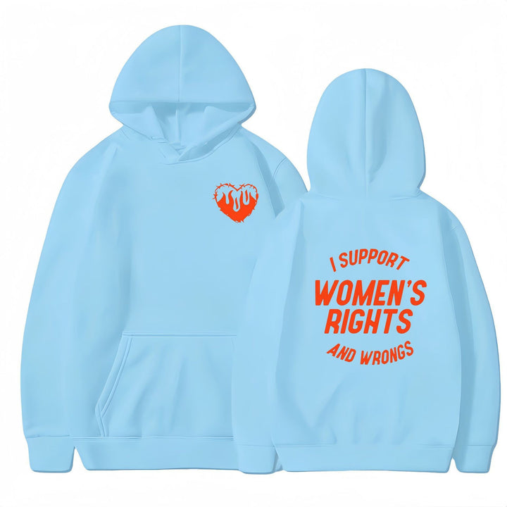 Women's hoodie with inspiring message design Lisslune