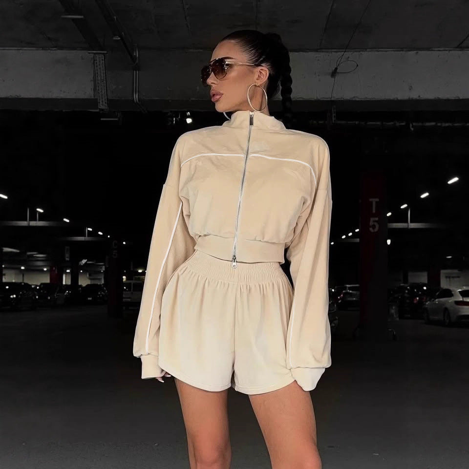 Women's Fashion Top and Shorts Set Lisslune