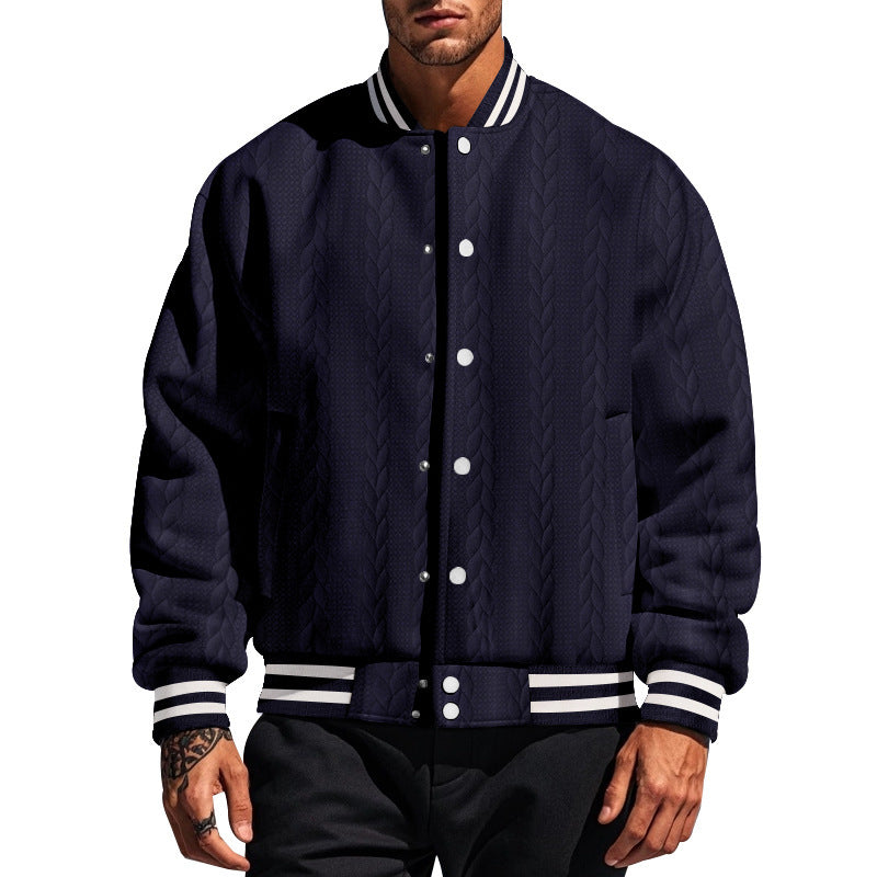 Men's casual cardigan in sporty style Lisslune