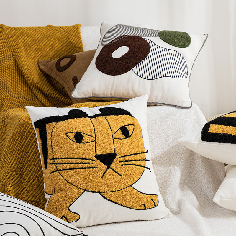 Lisslune | cute unique cat-tiger pillowcase