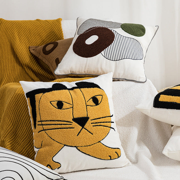 Lisslune | cute unique cat-tiger pillowcase