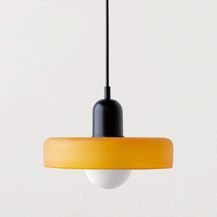 Lisslune | Bauhaus Colored Glass Pendant Light
