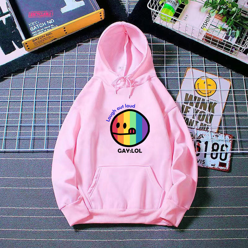 Women's hoodie with colorful graphic print Lisslune