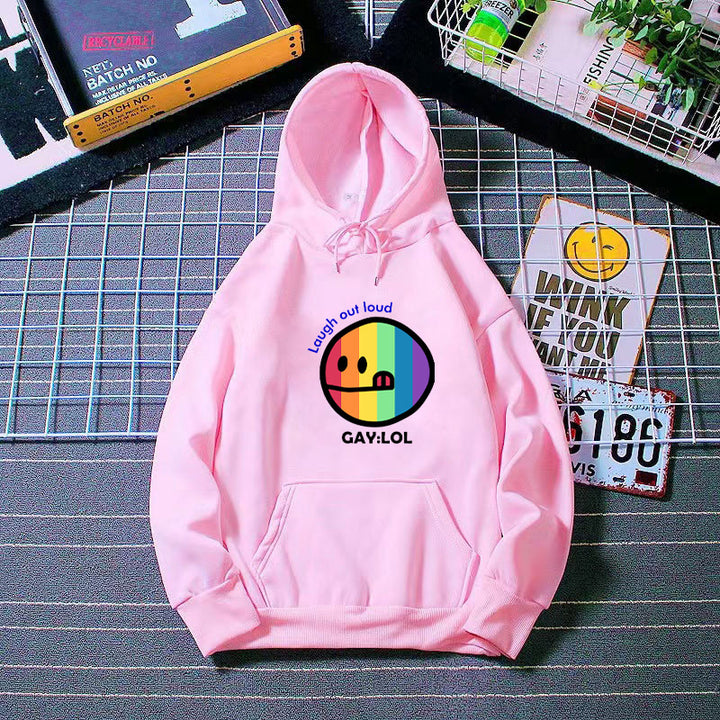 Women's hoodie with colorful graphic print Lisslune