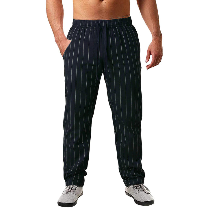Men's fashionable casual pants with side insert pockets Lisslune