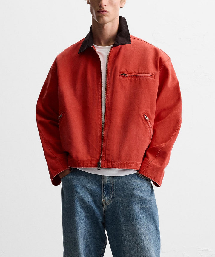 Men's versatile and durable worker jacket Lisslune