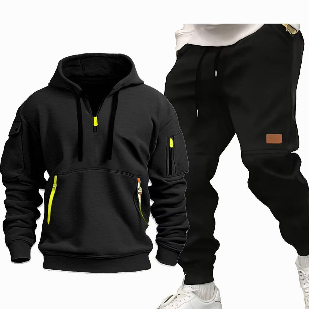 Men's Functional Hoodie and Jogging Pants Set Lisslune