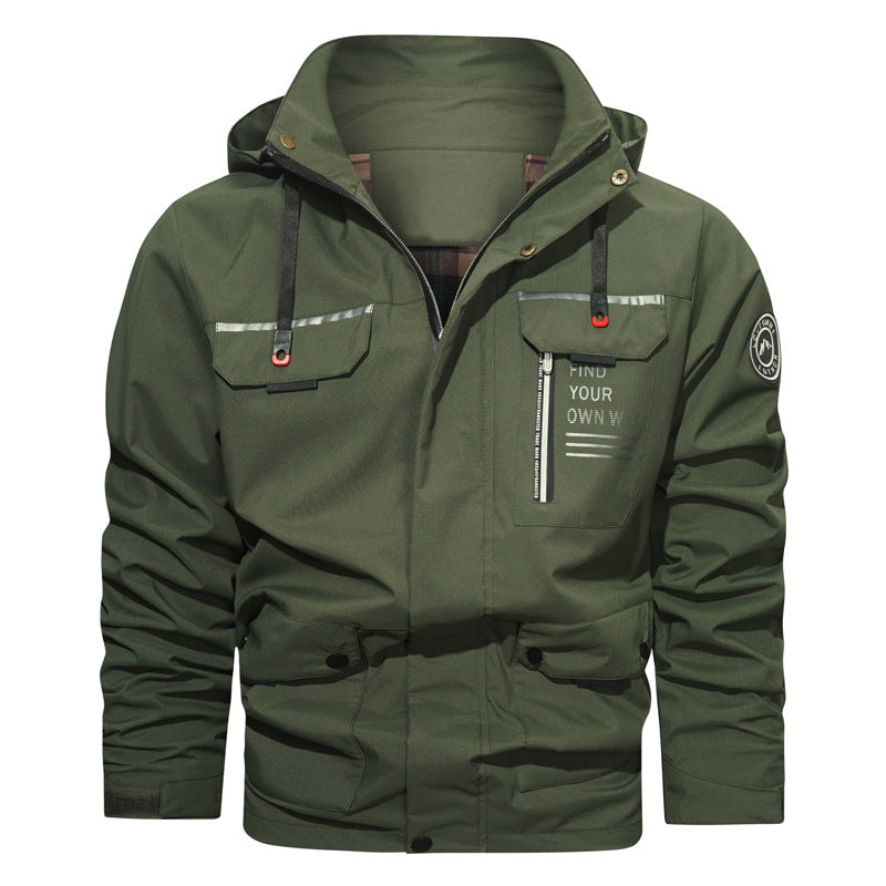 Men's Functional Transitional Jacket with Practical Pockets and Stylish Design Lisslune