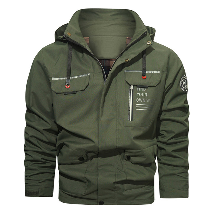 Men's Functional Transitional Jacket with Practical Pockets and Stylish Design Lisslune