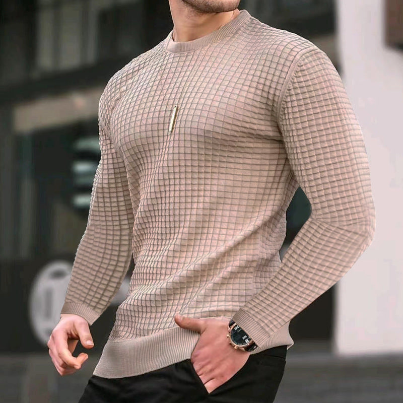 Men's textured sweater Lisslune