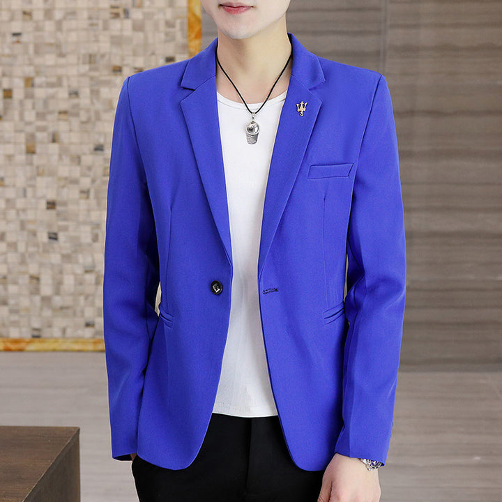 Men's elegant blazer in slim fit cut Lisslune