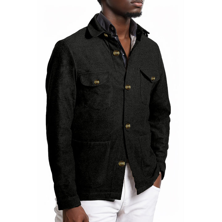Men's fashionable outdoor jacket with practical pockets Lisslune