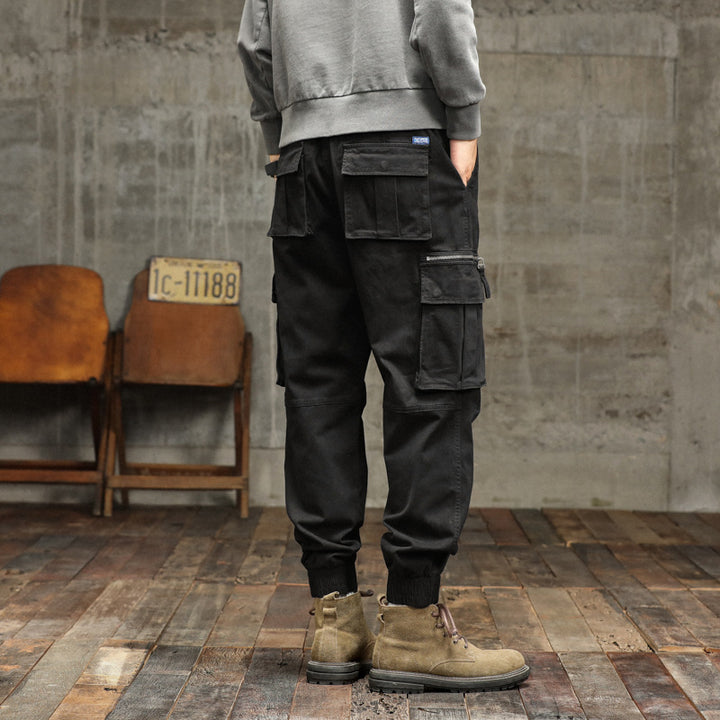 Men's cargo pants with multiple practical pockets Lisslune