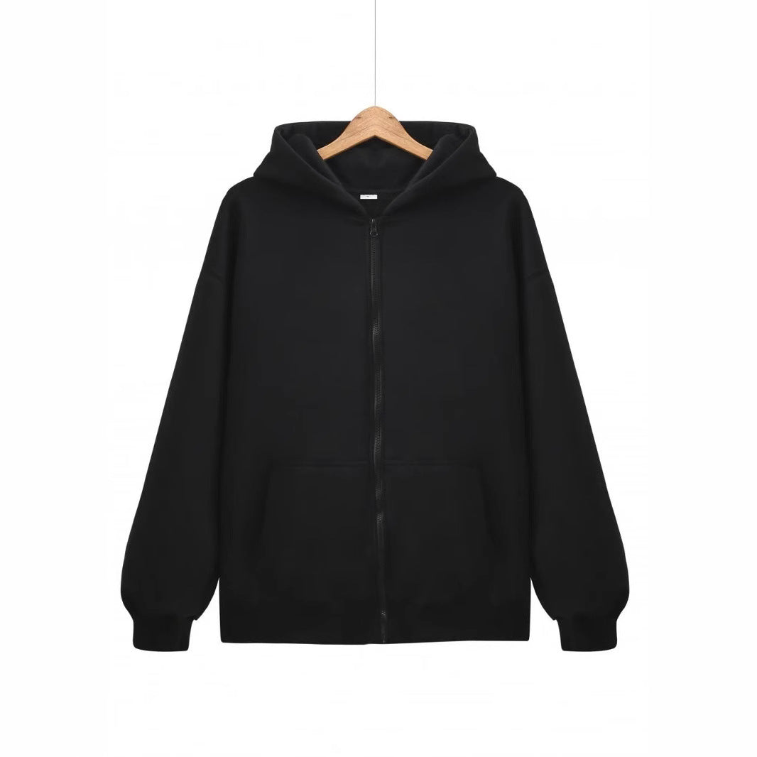Ladies hoodie jacket with full zip and practical pockets Lisslune