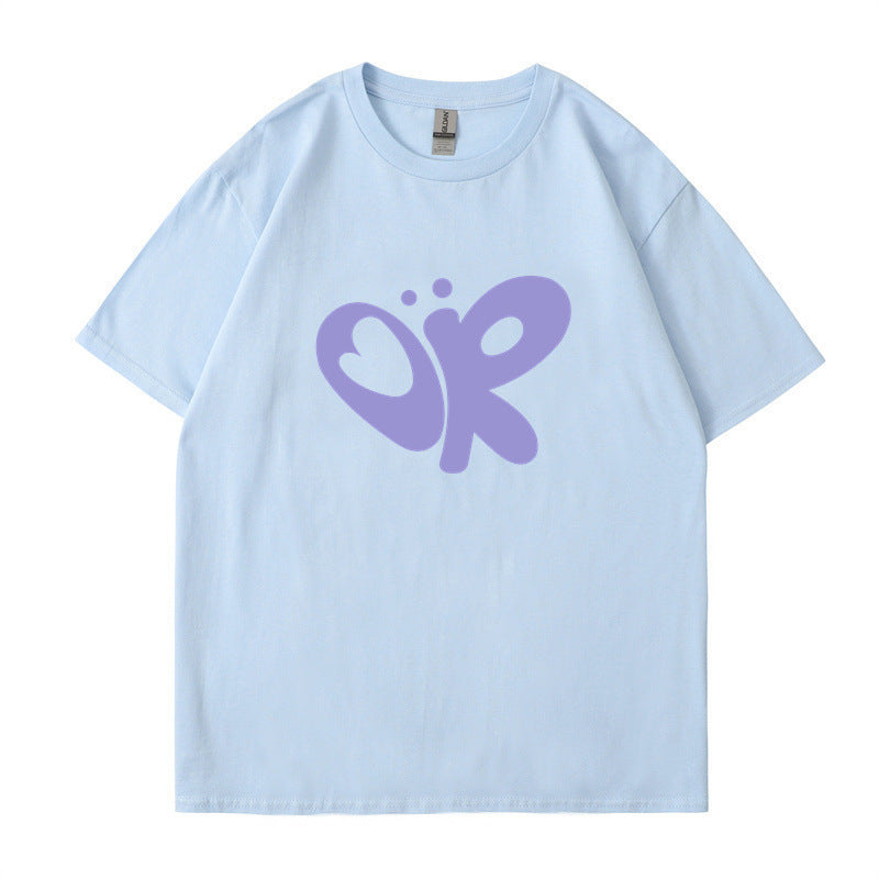 Women's casual T-shirt with unique graphic print Lisslune