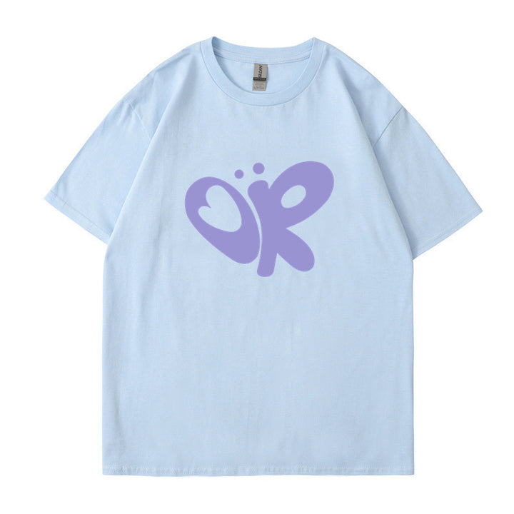Women's casual T-shirt with unique graphic print Lisslune