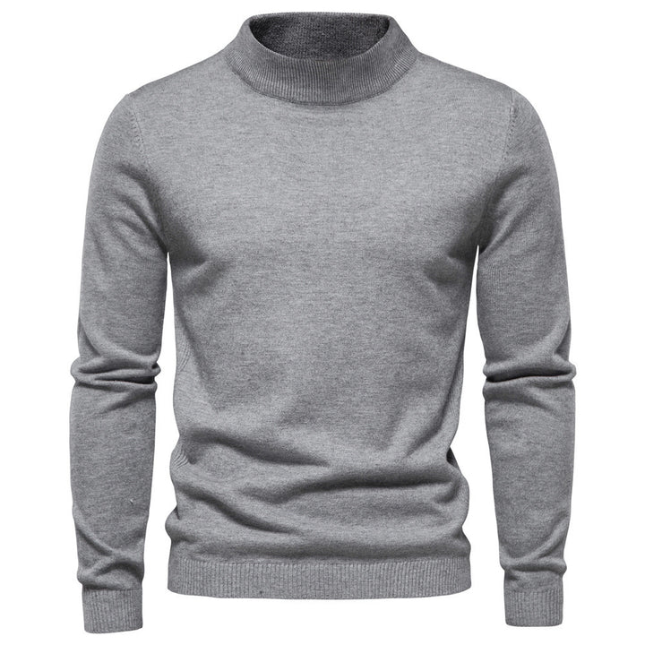 Men's elegant turtleneck sweater made of fine wool Lisslune