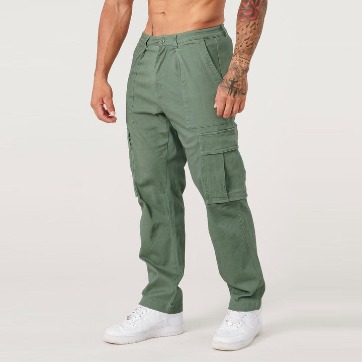 Men's cargo pants with numerous practical pockets Lisslune
