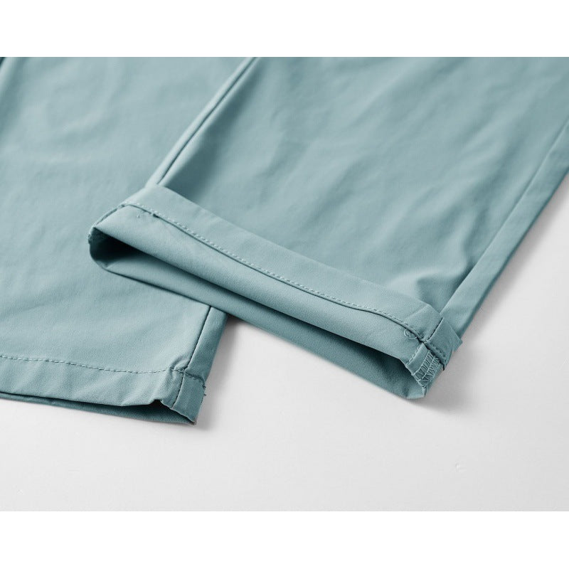 Men's casual sports pants with elastic waistband and practical side pockets Lisslune