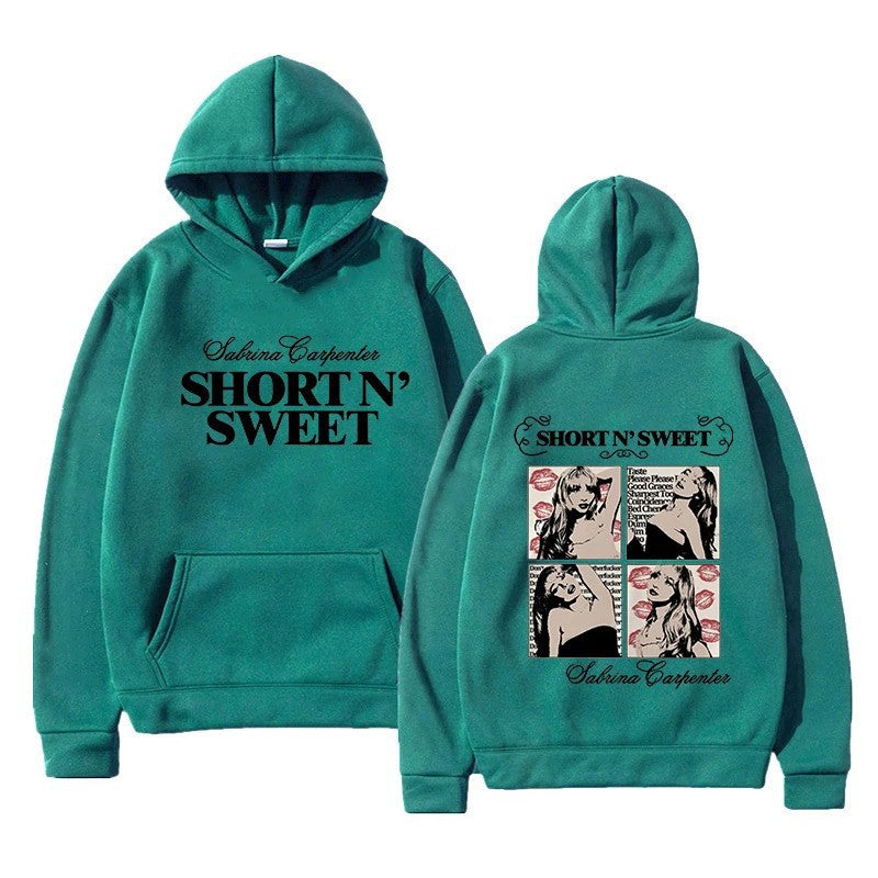 Women's hoodie with unique comic design and artistic print Lisslune