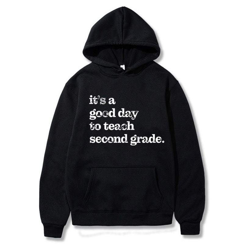 Women's hoodie with inspiring teacher quote and comfortable fit Lisslune
