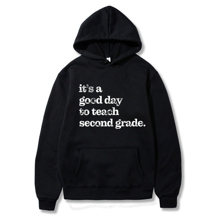 Women's hoodie with inspiring teacher quote and comfortable fit Lisslune