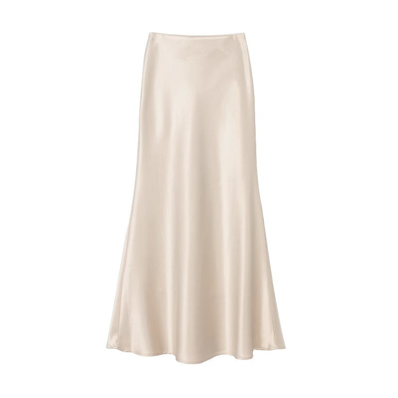 Ladies Elegant Maxi Skirt made of high-quality flowing material with a wide cut Lisslune