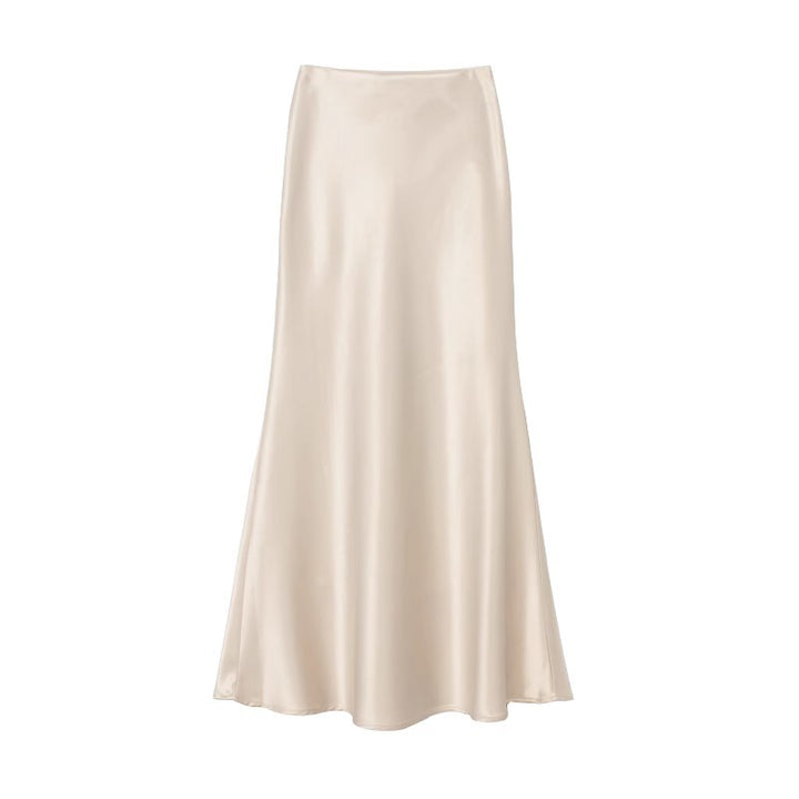 Ladies Elegant Maxi Skirt made of high-quality flowing material with a wide cut Lisslune