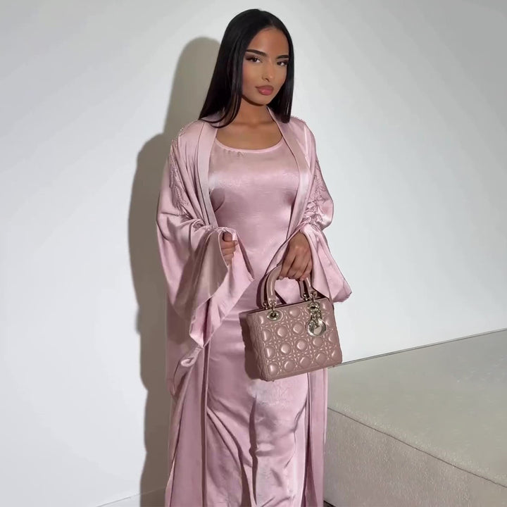 Ladies elegant maxi dress with wide cut Lisslune