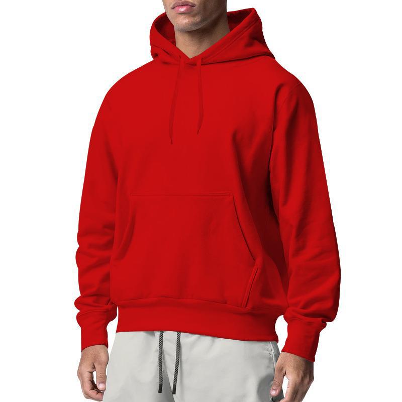 Men's comfortable hoodie with kangaroo pocket made of soft material Lisslune