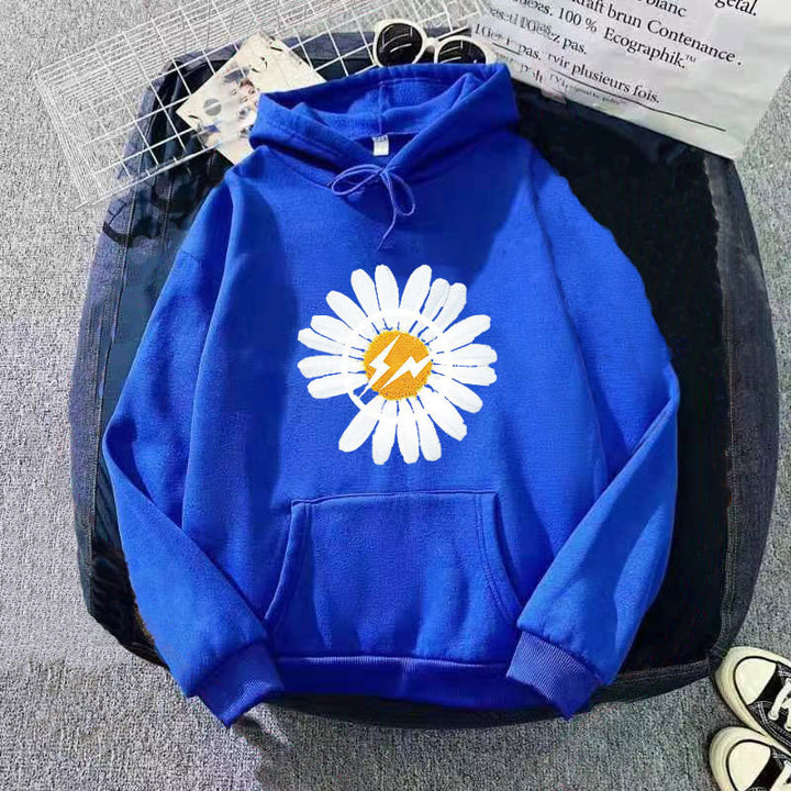 Women's hoodie with floral design Lisslune