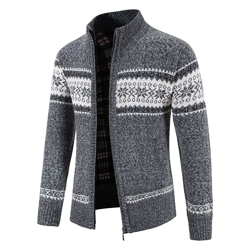 Men's cardigan with innovative design Lisslune