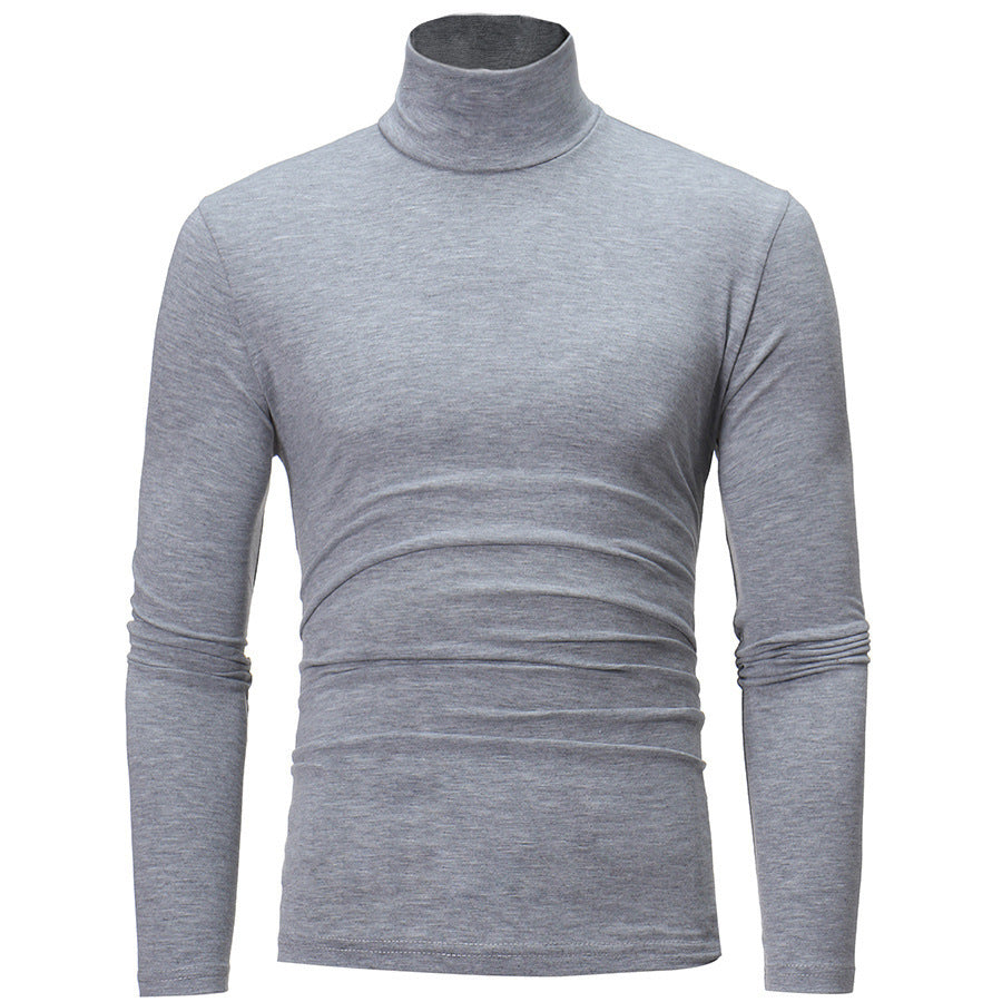 Men's fashionable turtleneck sweater made of soft cotton blend Lisslune