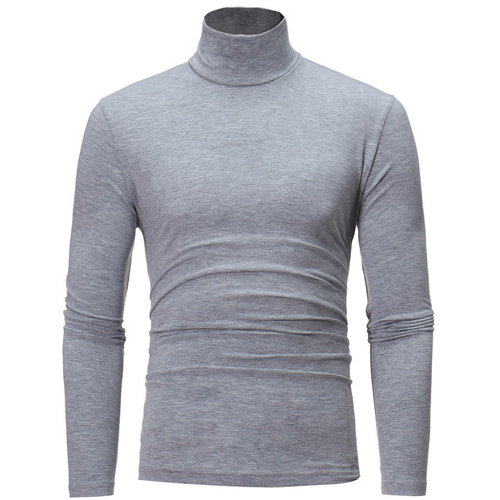 Men's fashionable turtleneck sweater made of soft cotton blend Lisslune