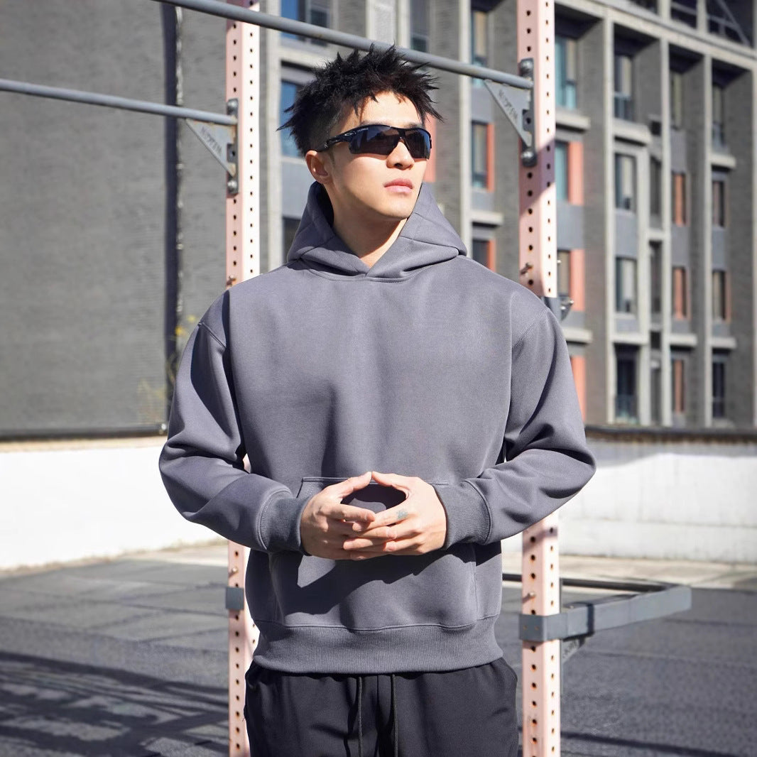 Men's hoodie sweatshirt made of high-quality cotton material with a modern oversized fit Lisslune