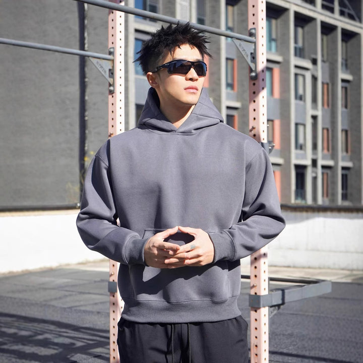 Men's hoodie sweatshirt made of high-quality cotton material with a modern oversized fit Lisslune